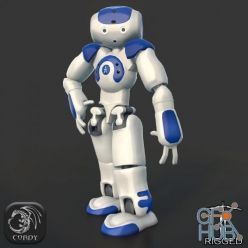 3D model TurboSquid – HD Robot NAO Rigged