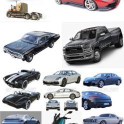 3D model Car 3D Models Bundle December 2019