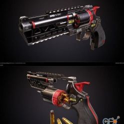 3D model R9 Revolver