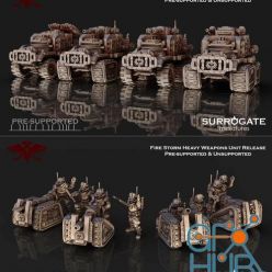 3D model ﻿Surrogate Miniatures - September 2021 – 3D Print