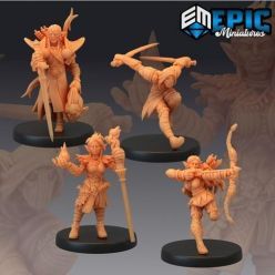 3D model Epic Minis - Elves & Goblins – 3D Print