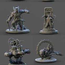 3D model Clay Cyanide - Victorian Steampunk – 3D Print