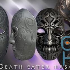 3D model Death Eater Mask – 3D Print