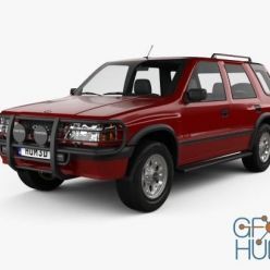 3D model Car Opel Frontera (A) 5-door 1992