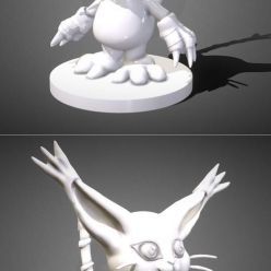 3D model Gatomon Figurine – 3D Print