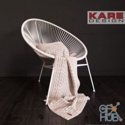 3D model Kare Design Spagetti armchair