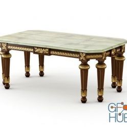 3D model Modenese Gastone 14602 Rectangular table