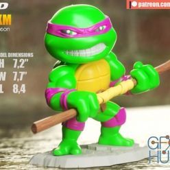 3D model Donatello Chibi – 3D Print