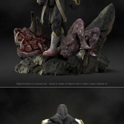 3D model ﻿Darkseid Justice League Odyssey – 3D Print