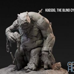 3D model Kugsog The Blind Cyclops – 3D Print