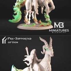 3D model Thaed on Horse – 3D Print