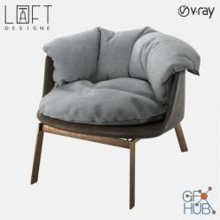 3D model Chair LoftDesigne 2112 model