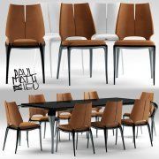 3D model Paul Mathieu furniture set