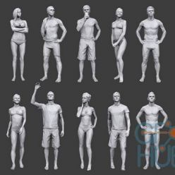 3D model Cubebrush – 3D Models Set 6