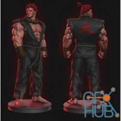 3D model Akuma V2 Street Fighter – 3D Print