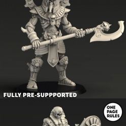 3D model One Page Rules November 2020 – 3D Print