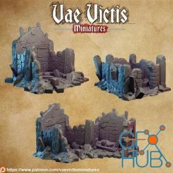 3D model Houses ruins – 3D Print