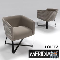 3D model MERIDIANI LOLITA Chair