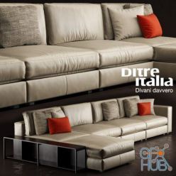 3D model URBAN sofa by Ditre Italia