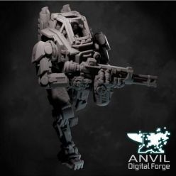 3D model Anvil Digital Forge - Light Assault Mech – 3D Print