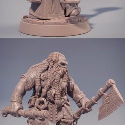 3D model Dwarfs of the Dark Deep – 3D Print