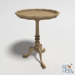 3D model Dialma Brown Side Table DB002000