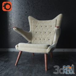 3D model Armchair 2