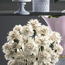 3D model Collection of flowers 58 White bouquets