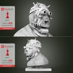 3D model Tusken Raider Bust – 3D Print