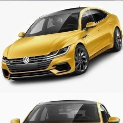 3D model Volkswagen Arteon R-line 2018 car