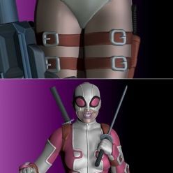 3D model Gwenpool – 3D Print