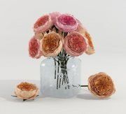3D model Bouquet Juliet roses