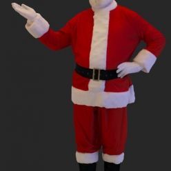 3D model Santa Claus Pose 03