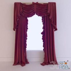 3D model Curtains