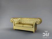 3D model DV homecollection ICON sofa 240