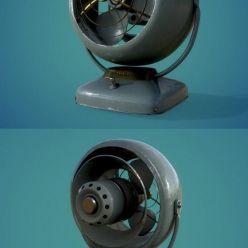 3D model Vintage Fan PBR