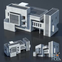3D model Modern Building