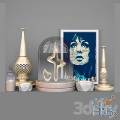 3D model Decorativ set 12