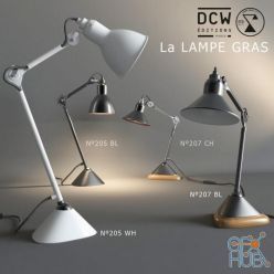 3D model La Lampe GRAS