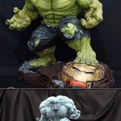 3D model Hulk smashed – 3D Print