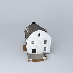 3D model ﻿Amityville House – 3D Print