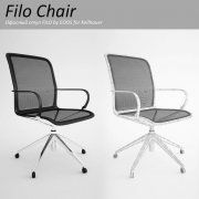 3D model Keilhauer chair Filo