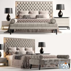 3D model Rossini bed by The Sofa & Chair Company