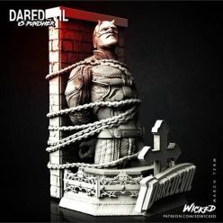 3D model Wicked - Marvel Netflix Daredevil Bust – 3D Print