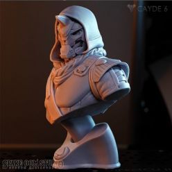 3D model Cayde-6 Bust – 3D Print