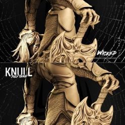 3D model Wicked - Knull Statue – 3D Print