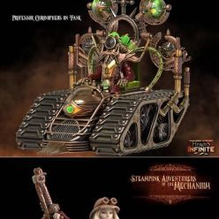 3D model Heroes Infinite - Steampunk Adventurers of the Mechanium June 2022 – 3D Print