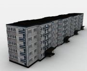 3D model Modern panel house