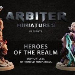 3D model Kickstarter 3 – Heroes of the realm – 3D Print