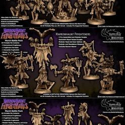 3D model Battle Yak - Harrowhaunt Fryghtmares March 2021 – 3D Print